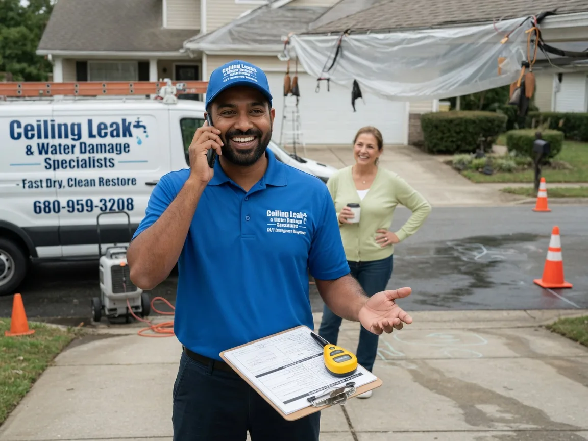 Ceiling Leak Cleanup Augusta, GA FAQs
